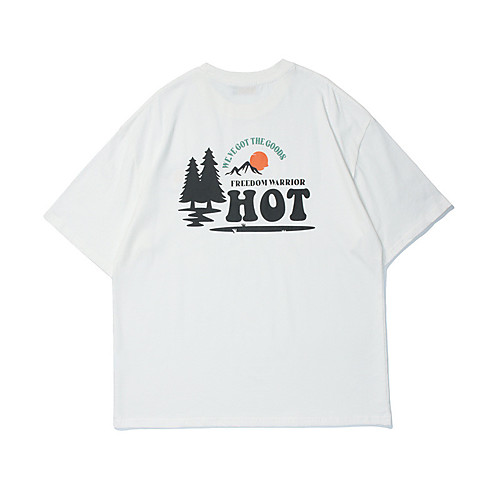 Men's T shirt Hot Stamping Graphic Prints Letter Print Short Sleeve Casual Tops 100% Cotton Basic Casual Fashion White Black
Men's T shirt Hot Stamping Graphic Prints Letter Print Short Sleeve Casual Tops 100% Cotton Basic Casual Fashion White Black