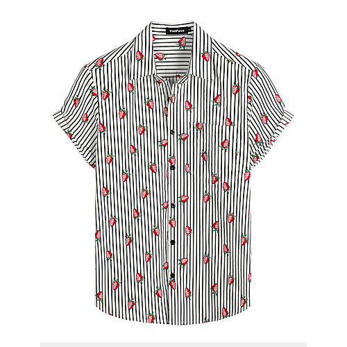 Men's Shirt Floral Short Sleeve Daily Tops 100% Cotton Basic Boho Classic Collar Black / Beach
Men's Shirt Floral Short Sleeve Daily Tops 100% Cotton Basic Boho Classic Collar Black / Beach