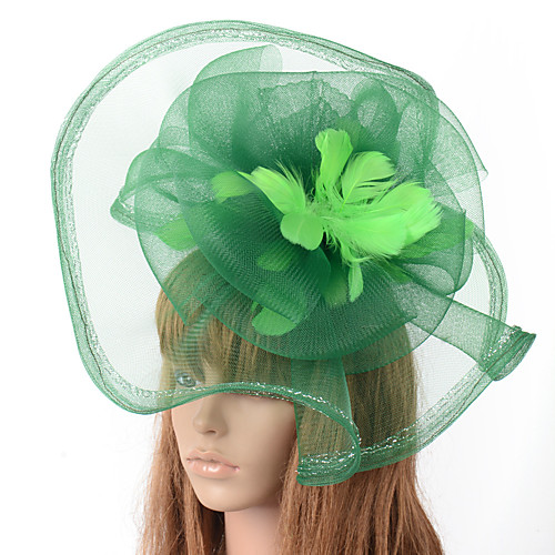 Elegant & Luxurious Retro Tulle Fascinators with Floral 1 Piece Wedding / Party / Evening Headpiece
Elegant & Luxurious Retro Tulle Fascinators with Floral 1 Piece Wedding / Party / Evening Headpiece