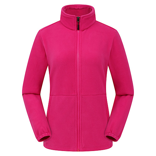 Women's Hiking Fleece Jacket Autumn / Fall Winter Spring Outdoor Thermal Warm Windproof Warm Breathable Winter Fleece Jacket Fleece Climbing Camping / Hiking / Caving Traveling Lake blue Violet Black
Women's Hiking Fleece Jacket Autumn / Fall Winter Spring Outdoor Thermal Warm Windproof Warm Breathable Winter Fleece Jacket Fleece Climbing Camping / Hiking / Caving Traveling Lake blue Violet Black