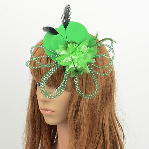 Romantic Vintage Inspired Tulle Fascinators with Feather / Floral 1 Piece Special Occasion / Party / Evening Headpiece
Romantic Vintage Inspired Tulle Fascinators with Feather / Floral 1 Piece Special Occasion / Party / Evening Headpiece