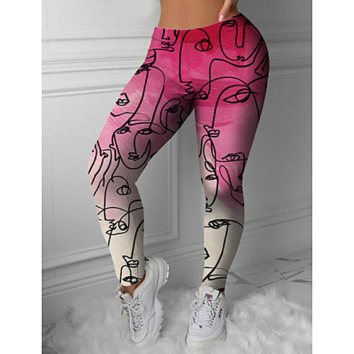 Women's Stylish Novelty Comfort Skinny Leisure Sports Weekend Leggings Pants Graphic Prints Geometry Ankle-Length Sporty Elastic Waist Print Red
Women's Stylish Novelty Comfort Skinny Leisure Sports Weekend Leggings Pants Graphic Prints Geometry Ankle-Length Sporty Elastic Waist Print Red