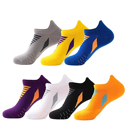 Men's Hiking Socks 1 Pair Outdoor Quick Dry Soft Stretchy Comfortable Socks Patchwork Nylon Chinlon White Black Purple for Hunting Fishing Climbing
Men's Hiking Socks 1 Pair Outdoor Quick Dry Soft Stretchy Comfortable Socks Patchwork Nylon Chinlon White Black Purple for Hunting Fishing Climbing