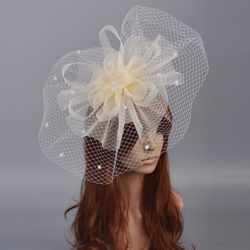 Flower Style Elegant Tulle Fascinators with Floral 1 Piece Special Occasion / Party / Evening Headpiece
Flower Style Elegant Tulle Fascinators with Floral 1 Piece Special Occasion / Party / Evening Headpiece