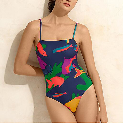 Women's One Piece Monokini Swimsuit High Waist Open Back Print Geometric Abstract Purple Green Rainbow Swimwear Padded Strap Bathing Suits New Ethnic Vacation / Vintage / Cross / Padded Bras
Women's One Piece Monokini Swimsuit High Waist Open Back Print Geometric Abstract Purple Green Rainbow Swimwear Padded Strap Bathing Suits New Ethnic Vacation / Vintage / Cross / Padded Bras