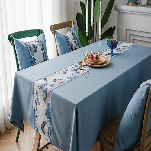 Table Cloth polyester fibre Water Resistant Country Printing Tabel cover Table decorations for Daily Wear rectangule 135100 cm Blue 1 pcs
Table Cloth polyester fibre Water Resistant Country Printing Tabel cover Table decorations for Daily Wear rectangule 135100 cm Blue 1 pcs
