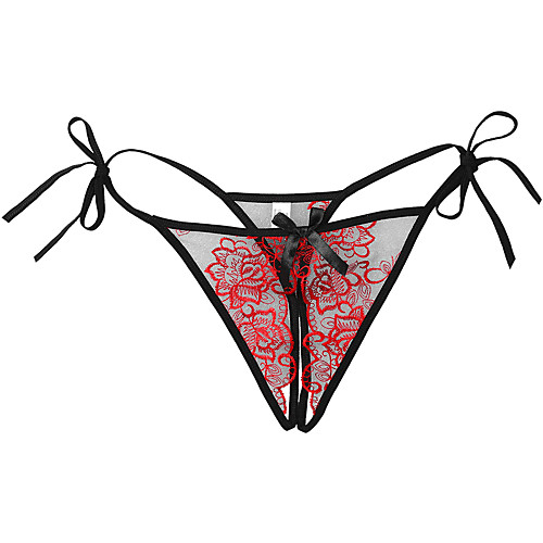 Women's Normal Lace / Hole G-strings & Thongs Panties Micro-elastic Low Waist 1 PC Purple One-Size
Women's Normal Lace / Hole G-strings & Thongs Panties Micro-elastic Low Waist 1 PC Purple One-Size