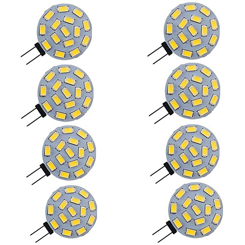 8pcs 3 W LED Bi-pin Lights 300 lm G4 15 LED Beads SMD 5730 Warm White Natural White White 9-30 V
8pcs 3 W LED Bi-pin Lights 300 lm G4 15 LED Beads SMD 5730 Warm White Natural White White 9-30 V