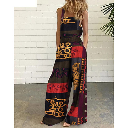 Women's Ordinary White Black Red Jumpsuit Solid Colored Color Block Patchwork Print
Women's Ordinary White Black Red Jumpsuit Solid Colored Color Block Patchwork Print