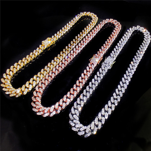 Women's Men's Statement Necklace Cuban Link Friends Trendy Alloy Rose Gold Silver Gold 55 cm Necklace Jewelry For Party Evening
Women's Men's Statement Necklace Cuban Link Friends Trendy Alloy Rose Gold Silver Gold 55 cm Necklace Jewelry For Party Evening