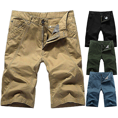 Men's Hiking Shorts Solid Color Summer Outdoor 12 Relaxed Fit Quick Dry Breathable Stretchy Sweat wicking Cotton Knee Length Shorts Bottoms Blue Khaki Green White Black Camping / Hiking Hunting
Men's Hiking Shorts Solid Color Summer Outdoor 12 Relaxed Fit Quick Dry Breathable Stretchy Sweat wicking Cotton Knee Length Shorts Bottoms Blue Khaki Green White Black Camping / Hiking Hunting