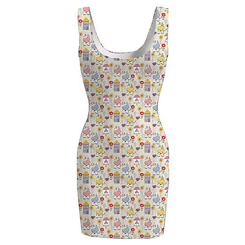 Women's Sports Dress Short Mini Dress Rainbow Sleeveless Animal Print Spring Summer Round Neck Casual Holiday 2021 S M L XL XXL 3XL
Women's Sports Dress Short Mini Dress Rainbow Sleeveless Animal Print Spring Summer Round Neck Casual Holiday 2021 S M L XL XXL 3XL