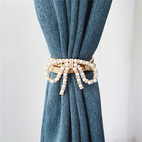 1 Piece Bowknot Style Metal Spring Strap Curtain Buckle Decorative Draperies Holdback
1 Piece Bowknot Style Metal Spring Strap Curtain Buckle Decorative Draperies Holdback