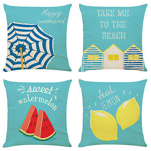 Cushion Cover 4PCS Faux Linen Soft Print Art Deco Square Throw Pillow Cover Cushion Case Pillowcase for Sofa Bedroom 45 x 45 cm (18 x 18 Inch) Superior Quality Machine Washable
Cushion Cover 4PCS Faux Linen Soft Print Art Deco Square Throw Pillow Cover Cushion Case Pillowcase for Sofa Bedroom 45 x 45 cm (18 x 18 Inch) Superior Quality Machine Washable