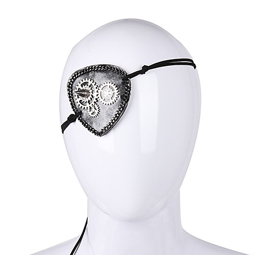 Pirate Masquerade Adults' Women's Vintage Inspired Steampunk Party Masquerade Halloween Carnival Easter Festival / Holiday PU Leather Alloy Black / Brown Women's Men's Easy Carnival Costumes Mosaic
Pirate Masquerade Adults' Women's Vintage Inspired Steampunk Party Masquerade Halloween Carnival Easter Festival / Holiday PU Leather Alloy Black / Brown Women's Men's Easy Carnival Costumes Mosaic