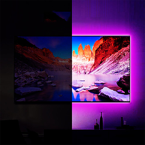 LED Strip Lights WiFi Strip Lights 2M RGB Dimmable Tiktok Lights Intelligent Dimming Control TV Led Backlight Flexible Light Strip 60 x 5050 SMD 5V USB Interface
LED Strip Lights WiFi Strip Lights 2M RGB Dimmable Tiktok Lights Intelligent Dimming Control TV Led Backlight Flexible Light Strip 60 x 5050 SMD 5V USB Interface