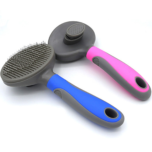 Dog Cat Grooming Cleaning Pet Grooming Brush Plastic Stainless steel Brush Dog Clean Supply Pet Hair Remover Easy to Clean Mats & Tangles Removing Self Cleaning Pet Grooming Supplies Blue Pink
Dog Cat Grooming Cleaning Pet Grooming Brush Plastic Stainless steel Brush Dog Clean Supply Pet Hair Remover Easy to Clean Mats & Tangles Removing Self Cleaning Pet Grooming Supplies Blue Pink