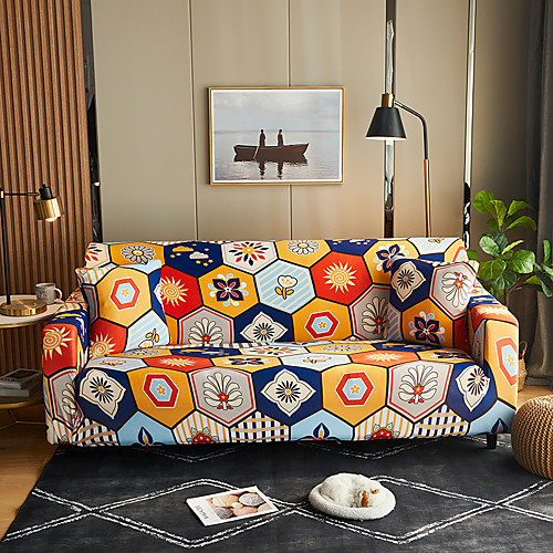 Colorful Geometric Flowers 1 Piece Furniture Protector Fit For 14 Seater Couch Soft Stretch Slipcover Spandex Jacquard Fabric Easy to Install(1 Free Cushion Cover)
Colorful Geometric Flowers 1 Piece Furniture Protector Fit For 14 Seater Couch Soft Stretch Slipcover Spandex Jacquard Fabric Easy to Install(1 Free Cushion Cover)