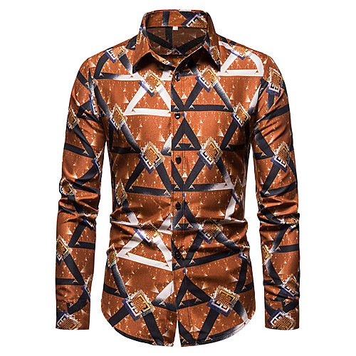 Men's Shirt Other Prints Graphic Long Sleeve Casual Tops Casual Blue Red Brown
Men's Shirt Other Prints Graphic Long Sleeve Casual Tops Casual Blue Red Brown