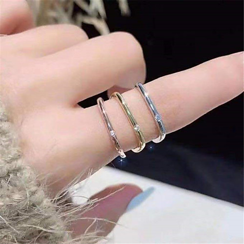 Ring Cubic Zirconia Geometrical Rose Gold Silver Gold Rhinestone Alloy Stylish Simple Korean 1pc 5 6 7 8 9 / Women's
Ring Cubic Zirconia Geometrical Rose Gold Silver Gold Rhinestone Alloy Stylish Simple Korean 1pc 5 6 7 8 9 / Women's