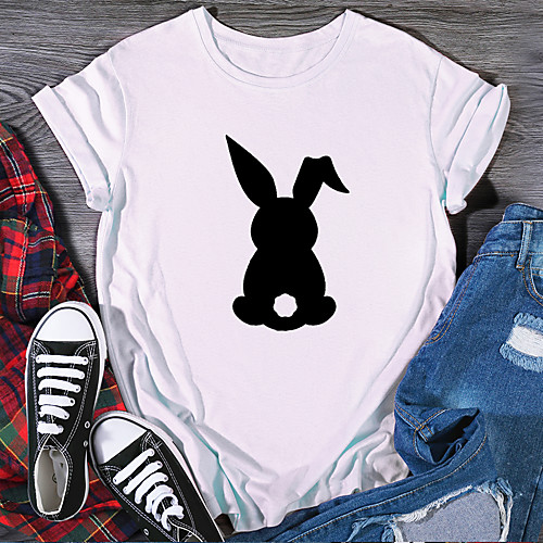 Women's T shirt Graphic Print Round Neck Tops 100% Cotton Basic Basic Top White Black Purple
Women's T shirt Graphic Print Round Neck Tops 100% Cotton Basic Basic Top White Black Purple
