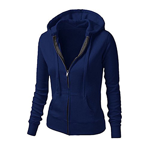 Women's Coat Daily Fall Spring Regular Coat Regular Fit Sporty Jacket Solid Color Zipper Blue Black / Cotton
Women's Coat Daily Fall Spring Regular Coat Regular Fit Sporty Jacket Solid Color Zipper Blue Black / Cotton