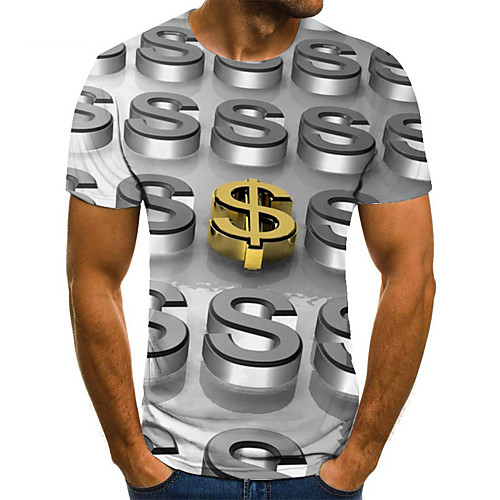 Men's T shirt Shirt 3D Print Geometry 3D Print Print Short Sleeve Casual Tops Casual Fashion Round Neck Light Yellow
Men's T shirt Shirt 3D Print Geometry 3D Print Print Short Sleeve Casual Tops Casual Fashion Round Neck Light Yellow