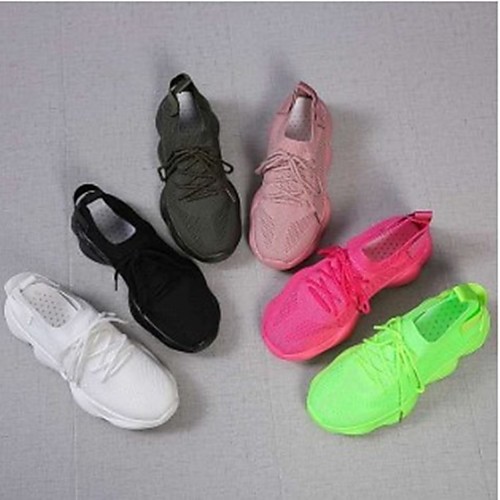 Unisex Sneakers Flyknit Shoes Round Toe Canvas Solid Colored Wine White Light Green
Unisex Sneakers Flyknit Shoes Round Toe Canvas Solid Colored Wine White Light Green