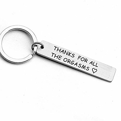 sevenfly funny gift for boyfriend husband thanks for all the orgasms naughty gift idea jewelry key chain(silver color)
sevenfly funny gift for boyfriend husband thanks for all the orgasms naughty gift idea jewelry key chain(silver color)
