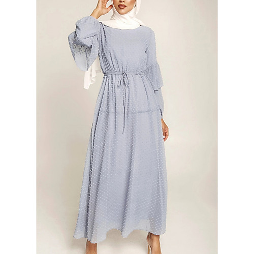 Women's Kaftan Dress Maxi long Dress Blue Long Sleeve Solid Color Patchwork Summer Round Neck Casual 2021 S M L XL XXL
Women's Kaftan Dress Maxi long Dress Blue Long Sleeve Solid Color Patchwork Summer Round Neck Casual 2021 S M L XL XXL