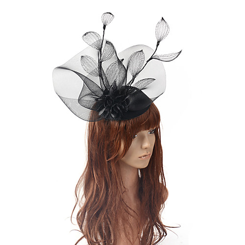 Elegant Retro Tulle Fascinators with Hollow-out / Trim 1 Piece Special Occasion / Party / Evening Headpiece
Elegant Retro Tulle Fascinators with Hollow-out / Trim 1 Piece Special Occasion / Party / Evening Headpiece