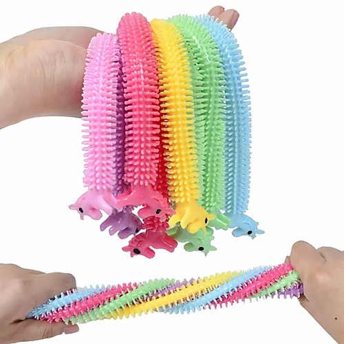 3pcs Worm Noodle Stretch String TPR Rope Anti Stress Toys String Fidget Autism Vent Toys Random Color
3pcs Worm Noodle Stretch String TPR Rope Anti Stress Toys String Fidget Autism Vent Toys Random Color
