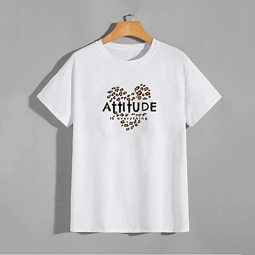 Men's Unisex T shirt Shirt Hot Stamping Heart Plus Size Print Short Sleeve Casual Tops 100% Cotton Basic Casual Fashion Round Neck White / Summer
Men's Unisex T shirt Shirt Hot Stamping Heart Plus Size Print Short Sleeve Casual Tops 100% Cotton Basic Casual Fashion Round Neck White / Summer