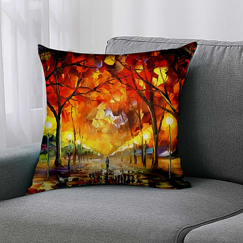 Double Side 1 Pc Botanical Cushion Cover Print 45x45cm Faux Linen for Sofa Bedroom
Double Side 1 Pc Botanical Cushion Cover Print 45x45cm Faux Linen for Sofa Bedroom