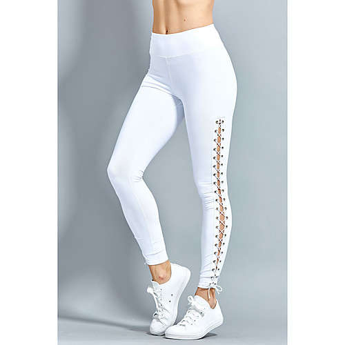 Women's Stylish Streetwear Comfort Daily Fitness Leggings Pants Plain Full Length woven Hole White Black
Women's Stylish Streetwear Comfort Daily Fitness Leggings Pants Plain Full Length woven Hole White Black