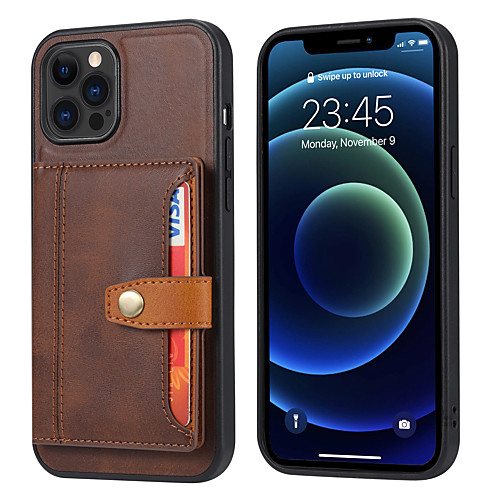 Phone Case For Apple Back Cover Leather Wallet Card iPhone 12 Pro Max 11 SE 2020 X XR XS Max 8 7 6 Wallet Card Holder Shockproof Solid Color PU Leather TPU
Phone Case For Apple Back Cover Leather Wallet Card iPhone 12 Pro Max 11 SE 2020 X XR XS Max 8 7 6 Wallet Card Holder Shockproof Solid Color PU Leather TPU