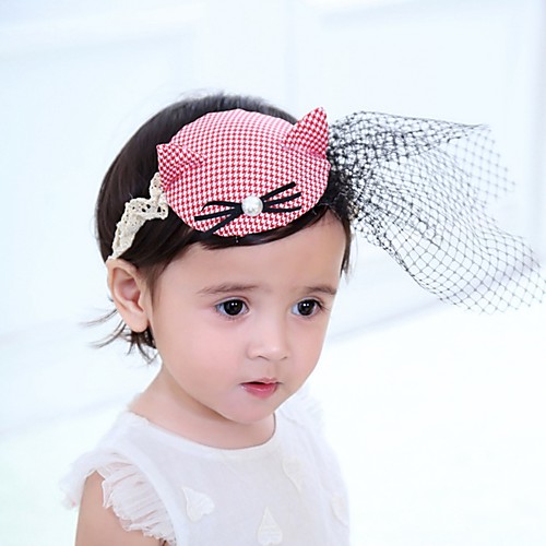 Girls' Hair Sticks For Gift Birthday Party Festival Cat Lace Fabric Blushing Pink 1pc
Girls' Hair Sticks For Gift Birthday Party Festival Cat Lace Fabric Blushing Pink 1pc