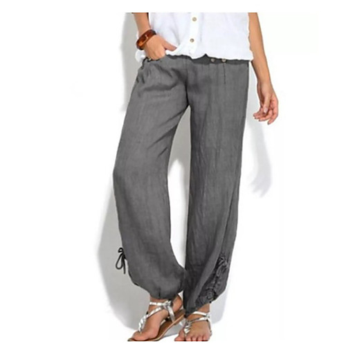 Women's Stylish Outdoor Loose Casual Daily Pants Pants Plain Full Length Patchwork Blue Gray Khaki Navy Blue
Women's Stylish Outdoor Loose Casual Daily Pants Pants Plain Full Length Patchwork Blue Gray Khaki Navy Blue