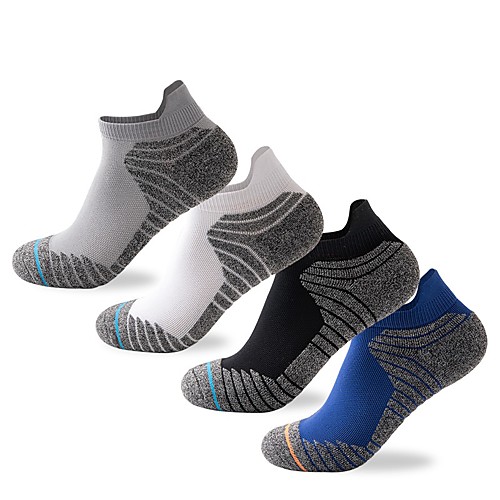 Men's Hiking Socks 1 Pair Outdoor Soft Stretchy Sweat wicking Comfortable Socks Patchwork Chinlon Polyester White Black Blue for Hunting Fishing Climbing
Men's Hiking Socks 1 Pair Outdoor Soft Stretchy Sweat wicking Comfortable Socks Patchwork Chinlon Polyester White Black Blue for Hunting Fishing Climbing
