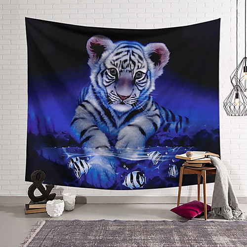3D Tiger Wall Tapestry Art Decor Blanket Curtain Hanging Home Bedroom Living Room Decoration Polyester Tiger
3D Tiger Wall Tapestry Art Decor Blanket Curtain Hanging Home Bedroom Living Room Decoration Polyester Tiger