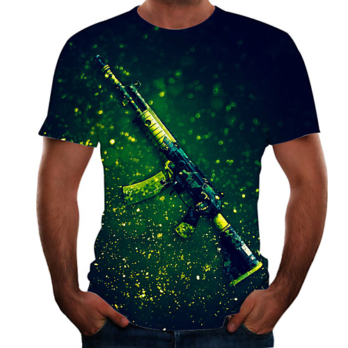 Men's T shirt 3D Print 3D Rivet Mesh Short Sleeve Casual Tops Sportswear Sports Red Green Rainbow
Men's T shirt 3D Print 3D Rivet Mesh Short Sleeve Casual Tops Sportswear Sports Red Green Rainbow