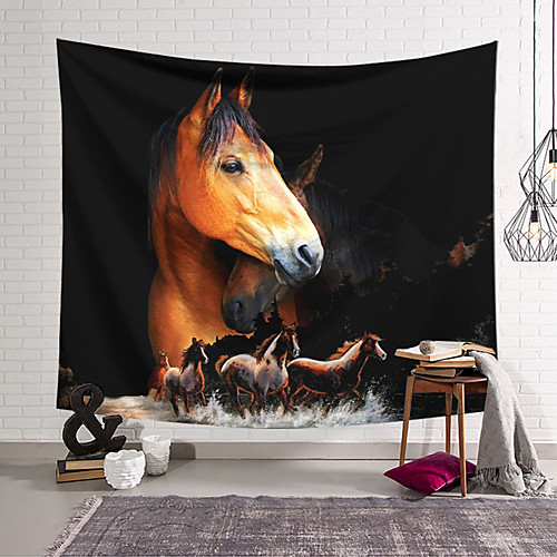 3D Animal Wall Tapestry Art Decor Blanket Curtain Hanging Home Bedroom Living Room Decoration Polyester Horse
3D Animal Wall Tapestry Art Decor Blanket Curtain Hanging Home Bedroom Living Room Decoration Polyester Horse