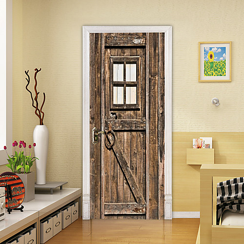 3D 2pcs Self-adhesive Creative Door Stickers Living Room Bedroom Diy Decorative Home Waterproof Wall Stickers 77x200cm
3D 2pcs Self-adhesive Creative Door Stickers Living Room Bedroom Diy Decorative Home Waterproof Wall Stickers 77x200cm