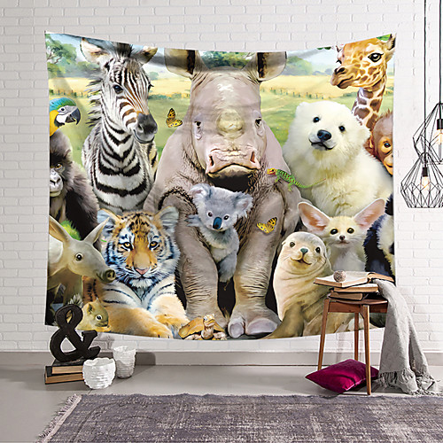 Wall Tapestry Art Decor Blanket Curtain Hanging Home Bedroom Living Room Decoration Polyester Animal World
Wall Tapestry Art Decor Blanket Curtain Hanging Home Bedroom Living Room Decoration Polyester Animal World