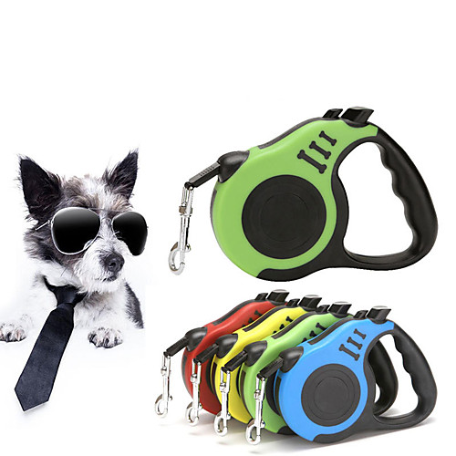 Dog Cat Training Leash Dog Leash Pet Walking Leash Retractable Adjustable Flexible Escape Proof With Anti-Slip Handle Outdoor Walking Footprint / Paw Nylon Small Dog Medium Dog Yellow Red Blue Green
Dog Cat Training Leash Dog Leash Pet Walking Leash Retractable Adjustable Flexible Escape Proof With Anti-Slip Handle Outdoor Walking Footprint / Paw Nylon Small Dog Medium Dog Yellow Red Blue Green