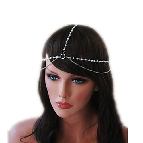 Classic Retro Alloy Headpiece with Pearls 1 Piece Special Occasion / Party / Evening Headpiece
Classic Retro Alloy Headpiece with Pearls 1 Piece Special Occasion / Party / Evening Headpiece