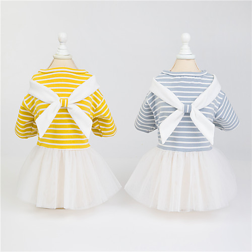 Dog Cat Dress Bowtie Basic Adorable Cute Dailywear Casual / Daily Dog Clothes Puppy Clothes Dog Outfits Breathable Yellow Light Blue Costume for Girl and Boy Dog Padded Fabric XS S M L XL
Dog Cat Dress Bowtie Basic Adorable Cute Dailywear Casual / Daily Dog Clothes Puppy Clothes Dog Outfits Breathable Yellow Light Blue Costume for Girl and Boy Dog Padded Fabric XS S M L XL