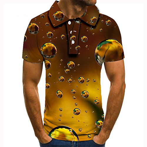 Men's Golf Shirt 3D Print Graphic Prints Beer Button-Down Short Sleeve Street Tops Casual Fashion Cool Brown / Sports
Men's Golf Shirt 3D Print Graphic Prints Beer Button-Down Short Sleeve Street Tops Casual Fashion Cool Brown / Sports