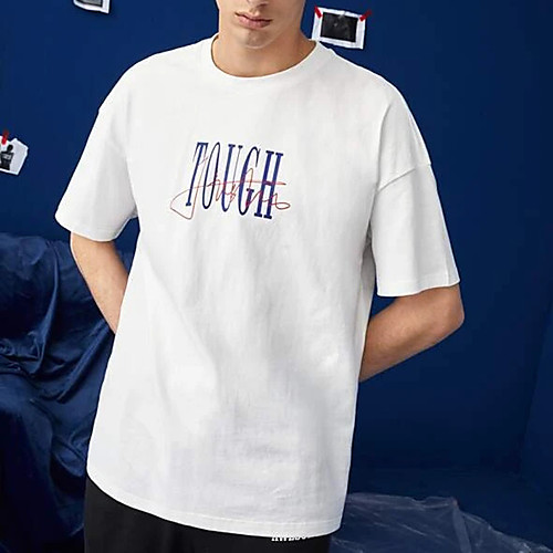 Men's Unisex Tee T shirt Hot Stamping Graphic Prints Letter Plus Size Print Short Sleeve Casual Tops 100% Cotton Basic Designer Big and Tall White
Men's Unisex Tee T shirt Hot Stamping Graphic Prints Letter Plus Size Print Short Sleeve Casual Tops 100% Cotton Basic Designer Big and Tall White