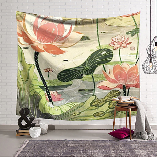 Wall Tapestry Art Decor Blanket Curtain Hanging Home Bedroom Living Room Decoration Polyester Lotus Leaf
Wall Tapestry Art Decor Blanket Curtain Hanging Home Bedroom Living Room Decoration Polyester Lotus Leaf